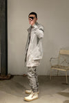 BORIS BIDJAN SABERI Gray Jacket ZIPPER1 FTT00008